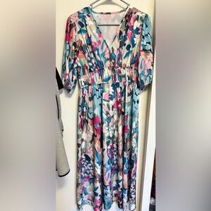 Floral Multicolor Dress